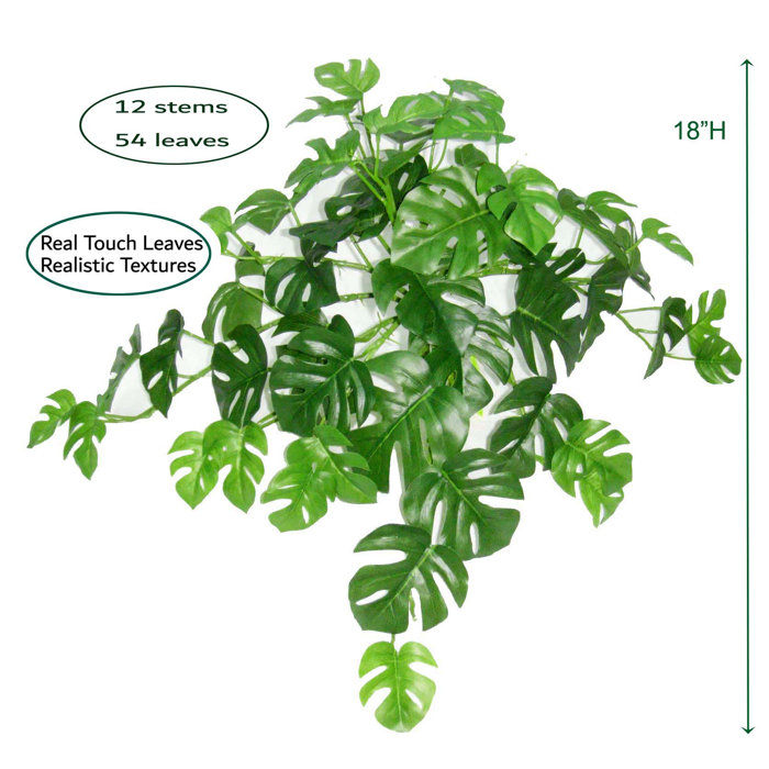 Freeport Park® Faux Philodendron Plant & Reviews Wayfair